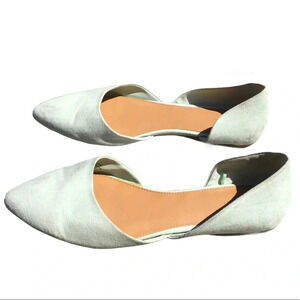 F21 Mint Green D’Orsay Ballet Flats Shoes Loafers